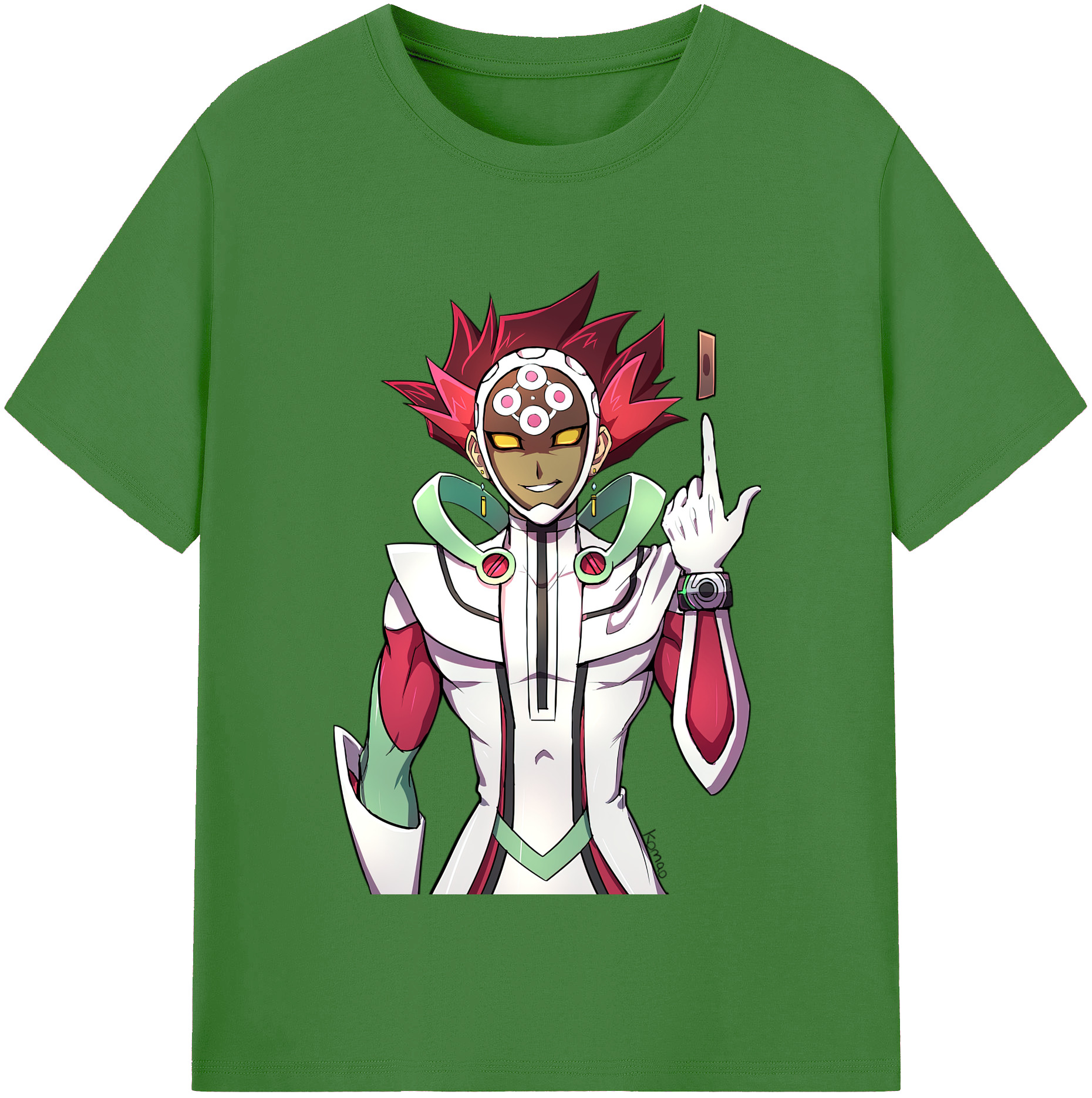 （画像用） 遊☆戯☆王 Yu-Gi-Oh! レディースカジュアルプリントTシャツ（綿100％）